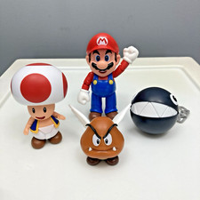 The Super Mario Bros Movie Toys Mario, Toad, Goomba Action Figures Jakks Pacific