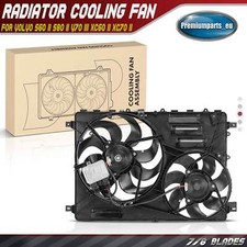Radiator Cooling Fan for Volvo S60 II S80 II V70 III XC60 II XC70 II 30668629