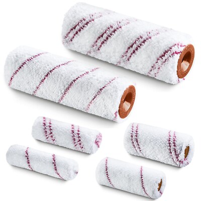 Hardy Farbwalze Mikrofaser Lackroller Beize Malen Malerrolle Lasur Holzschutz 