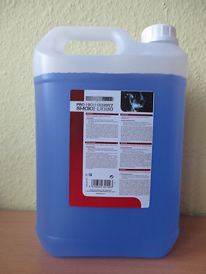 HQ-Power NEBELFLUID 5 Liter  MIT HOHER DICHTE High Density Fluid Kanister Neu