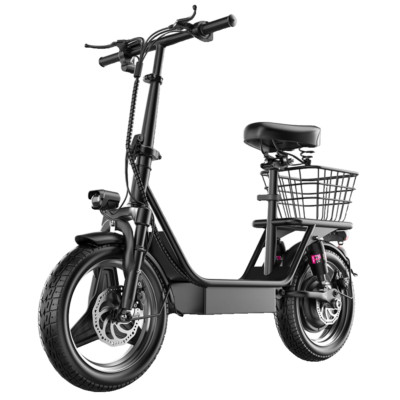Electric Scooter Seat 500W 22 mph Power Motor Escooter Foldable Adults 30 Miles