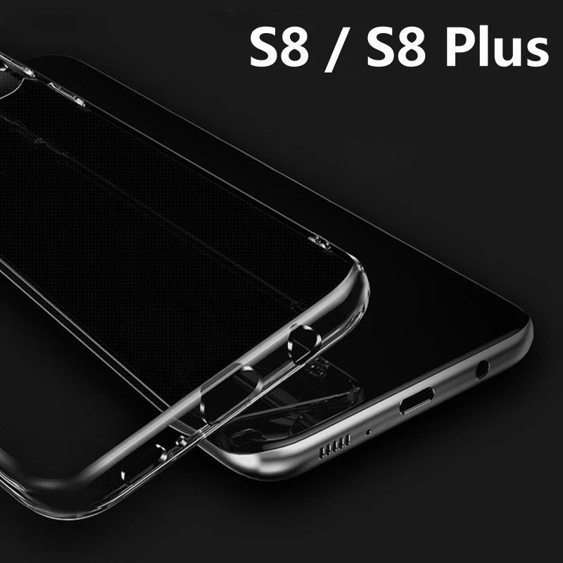 COQUE SAMSUNG GALAXY S8 TRANSPARENTE EN SILICONE TPU - Photo 4/4