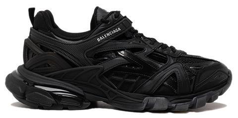 Size 14 - Balenciaga Track.2 Sneaker Clear Sole - Black for sale
