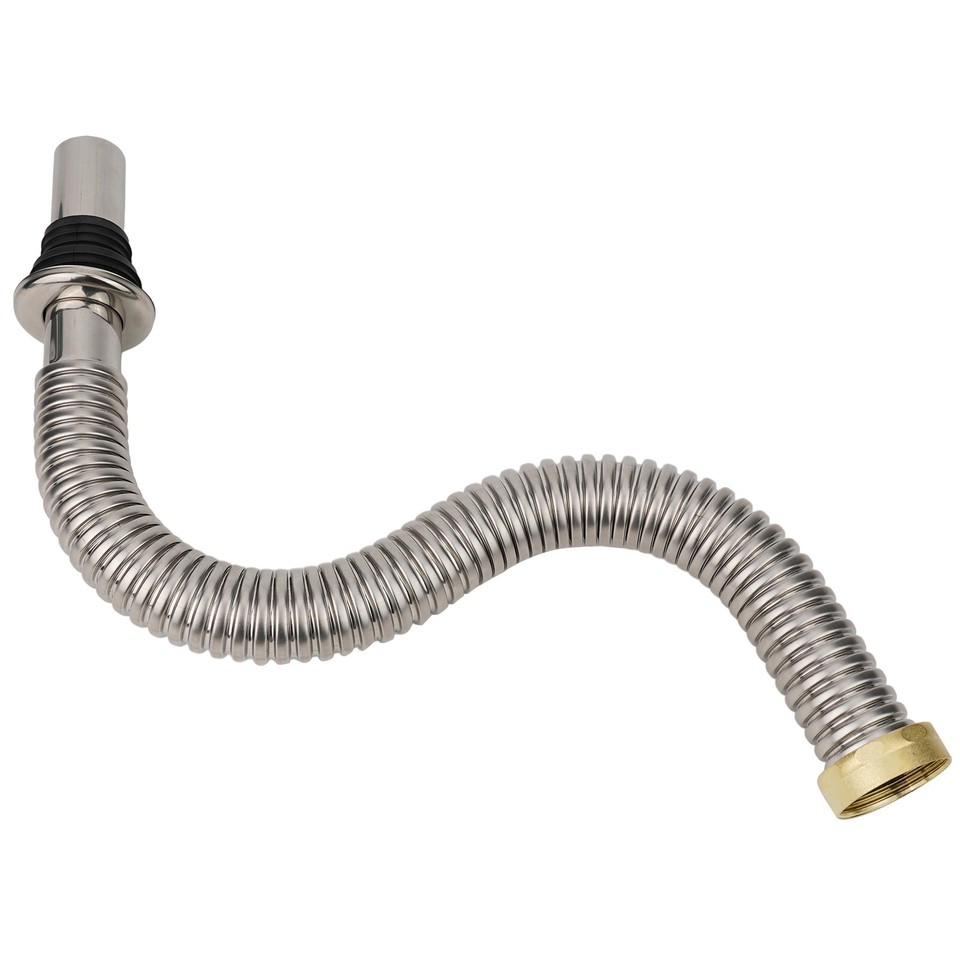 Bendable and Practical Sink Drain Hose for 4060cm Bathroom Stainless