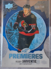 2023-24 Upper Deck Ice Premieres Roby Jarventie #158 (RC) Blue 029/799