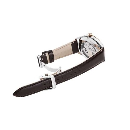 Orient Star RK-AT0201 Beige Dial Mechanical Skeleton Men's Watch New - Picture 3 of 4