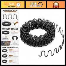 1 Roll 49 Feet Zig Zag 9 Gauge Upholstery Springs, Sinuous Springs for Furniture