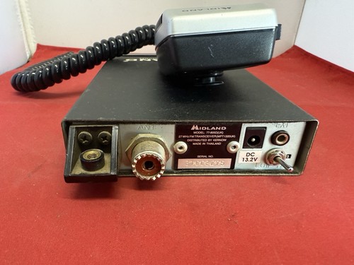 Midland 77-805 D Portapak Port-a-Pak Portable CB Radio (NO ANTENNA, Faulty Case) - Bild 5 von 11