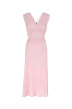 PRADA Pink Satin Dress New And Authentic