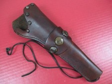 Custom Western Style Single Loop Leather Holster Colt SAA to 8" Bbl - NICE 3