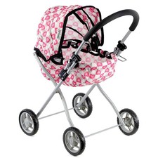 Baby Doll Pram Children Pushchair Toy Stroller Baby Doll Accessories BiBi Doll