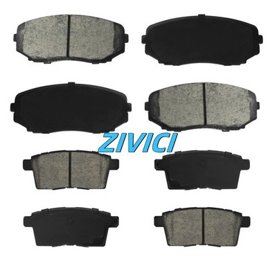 Front and Rear Ceramic Brake Pads For 2007-2010 LINCOLN MKX FORD EDGE 2008 2009