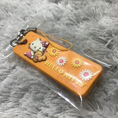Hello Kitty Orange Strap, HALLO KITTY, Vintage Used, Back Mirror w/