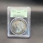 1925 S $1 Peace Silver Dollar - PCGS MS62 - Better Date - Free Shipping