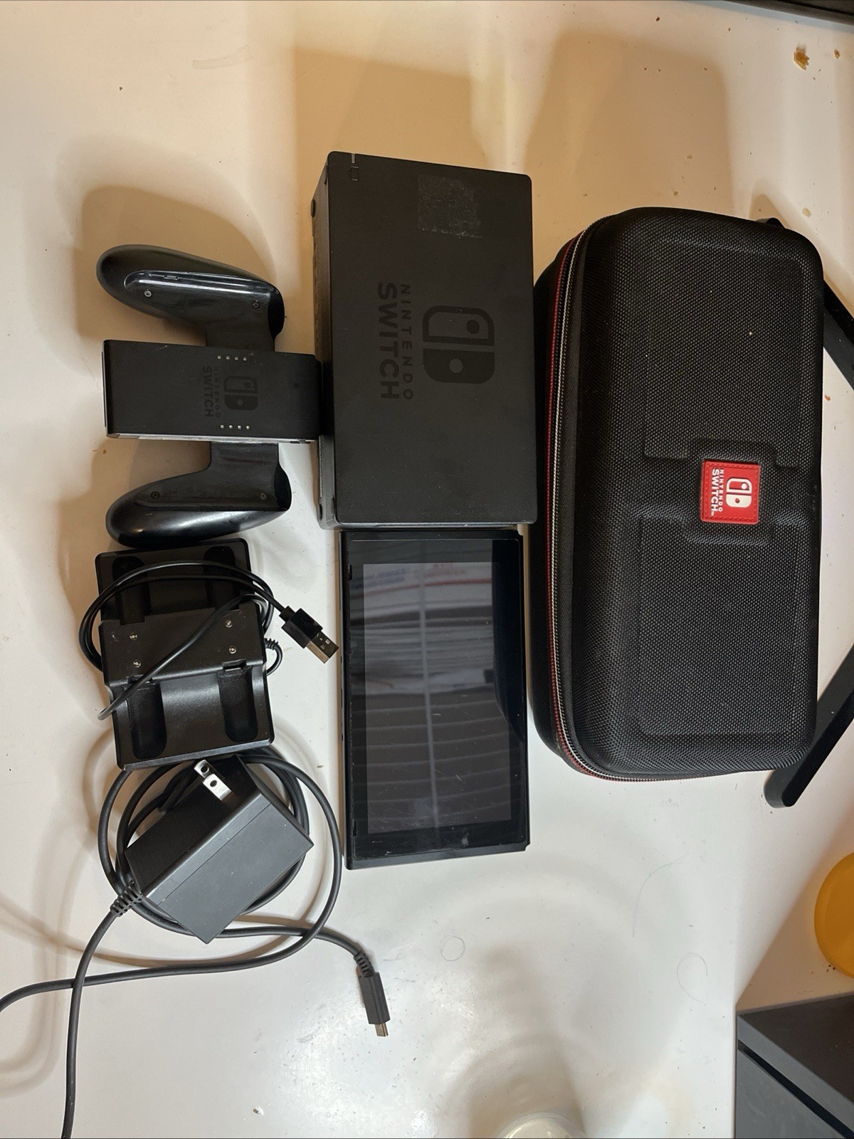 Nintendo Switch Handheld System - No Joy Cons missing kickstand