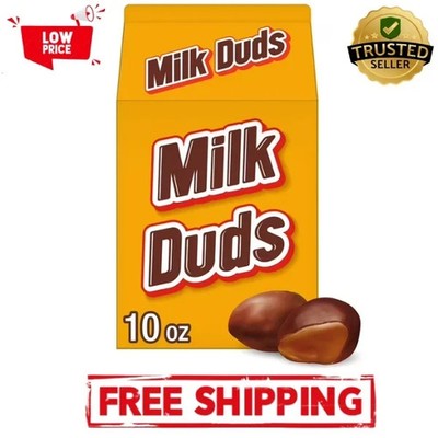 Milk Duds Chocolate and Caramel Candy, Carton 10 oz...
