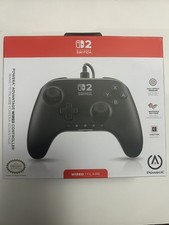 NEW SEALED NINTENDO SWITCH 2 POWERA ADVANTAGE WIRED CONTROLLER BLACK