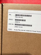 Aruba 7200 Series PSU-350-AC AC Power Supply 350W JW657A JW657-61001