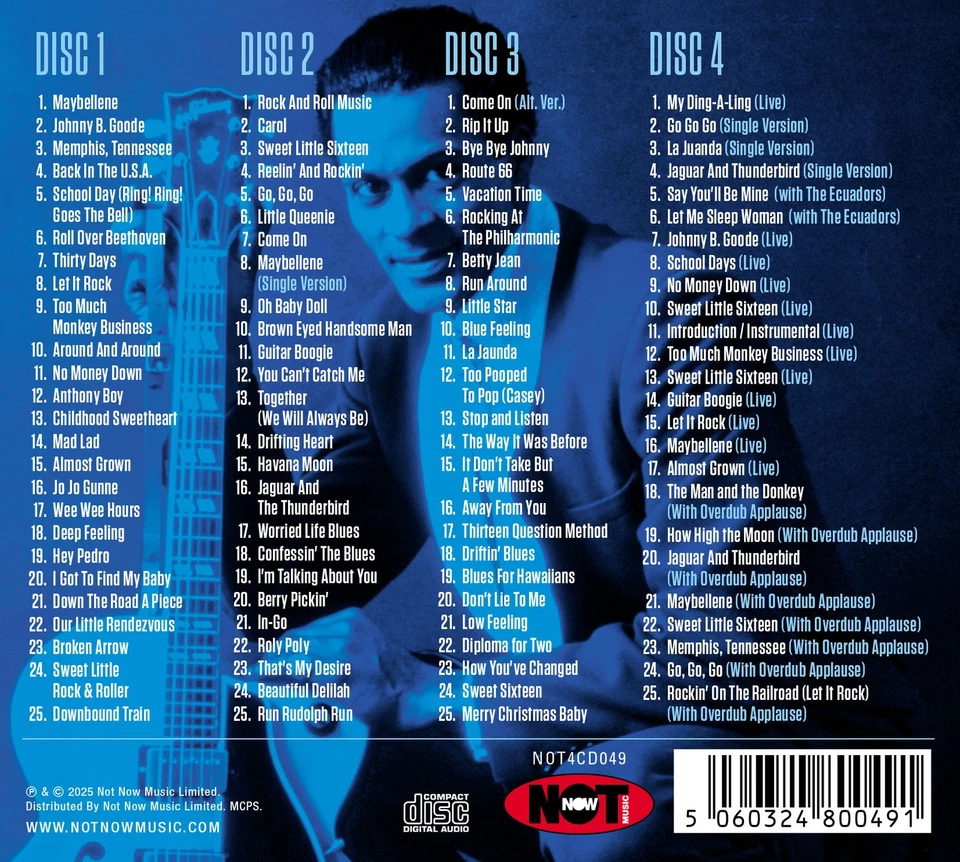 Chuck Berry 100 Songs (CD) Box Set - Bild 2 von 2