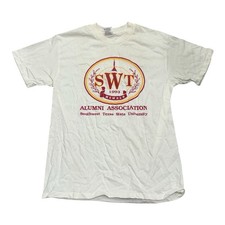 Vintage 1993 SWT Alumni Association T Shirt L Single Stitch USA Made