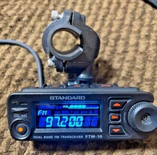 YAESU FTM-10S 144/430MHZ Dual Band FM Transceiver Ham Radio Power-Confirmed