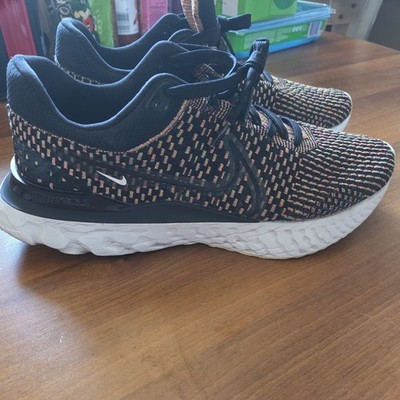 Nike React Infinity Run Flyknit 3 Running Shoes Men 12.5 DH5392-002 No Box Used