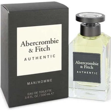 Abercrombie & Fitch Authentic Cologne for Men EDT 3.3 / 3.4 oz New In Box