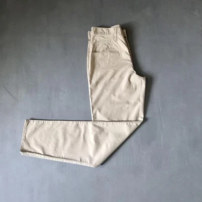 Men Armani Jeans Trousers Beige Cotton 31 / M / 44 - Bild 1 von 4