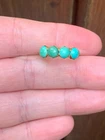 18ct gold natural turquoise ring Victorian