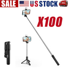 US Selfie Stick Tripod Remote Desktop Stand Phone Holder For iPhone Samsung LOT