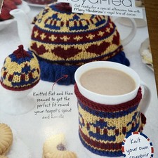 Fit For Royal Tea Teacosy & egg Cosy Knitting Pattern Mothers Day/Easter