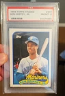 1989 Topps Traded - Ken Griffey Jr #41T (RC) PSA 8