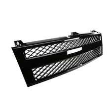 For 1999-2002 Chevrolet Silverado Tahoe Black Mesh 1pc Split Design Hood Grille