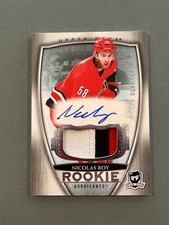 Nicolas Roy 2017-18 The Cup Rookie Patch Auto SP RC RPA /249 Hurricanes 3 Color