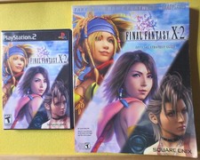 Final Fantasy X-2 PS2 with Strategy Guide 2003 Disc unscratched Manual included