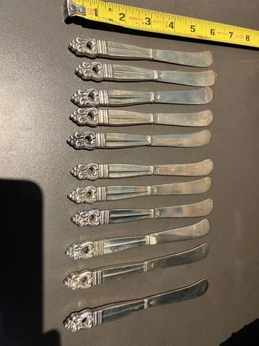 Internation Sterling Royal Danish Butter Knives