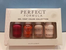 Perfect Formula~4 Color Gel Coat Color Collection Set ~ 0.27EACH~NIB