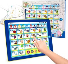 6-in-1 Kids Tablet with ABC/Words/Numbers/Color/Games/Music - Interactive