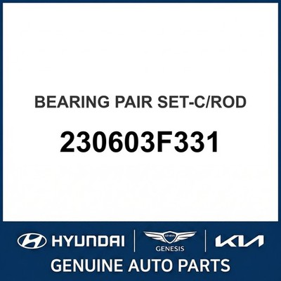 2008-2022 Hyundai Equus Bearing Pair Set-C/Rod OEM New 230603F331