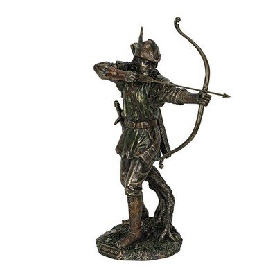 Veronese Design Robin Hood Shooting Arrow Portait Statue,Sculptures & Figurines