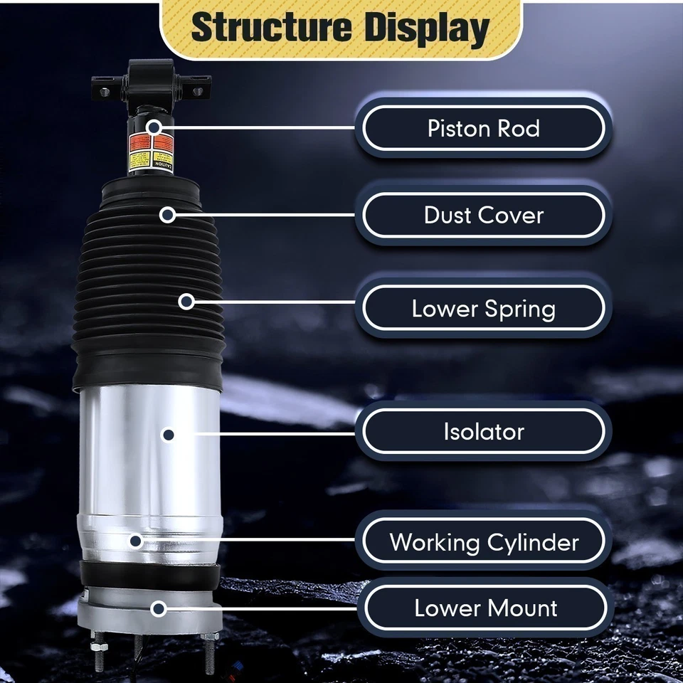 Передняя амортизирующая стойка L/R с магнитом для Cadillac Escalade Tahoe GMC Yukon 2021- - Изображение 4 из 4