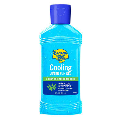Banana Boat Cooling After Sun Gel Aloe Vera 8 Fl Oz Aloe Vitamin E Skin Care