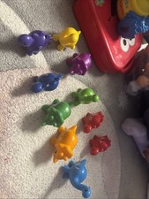 SET OF 26 COLORFUL ALPHABET MATCHING DINOSAUR PUZZLE TOYS UPPERCASE  LOWERCASE