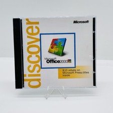 Vintage Microsoft Office Discover 2000 CD-ROM New Sealed