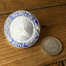 Echt original Mercedes-Benz Emblem S-Klasse 190er W201 &Oslash; ca. 38 mm def.