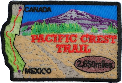 IVAMIS Pacific Crest Trail Patch- 3.5x3.5 inch - P7973