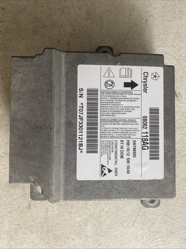 2012 DODGE GRAND CARAVAN restraint control module OEM - Picture 3 of 7