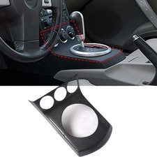 Cubierta de cambio interior ABS efecto carbono para Nissan 350z Z33 2003-2005 automático