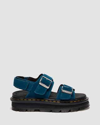 Dr. Martens ZEBZAG Sandals NEPTUNE BLUE SUEDE 42689400 Japan New