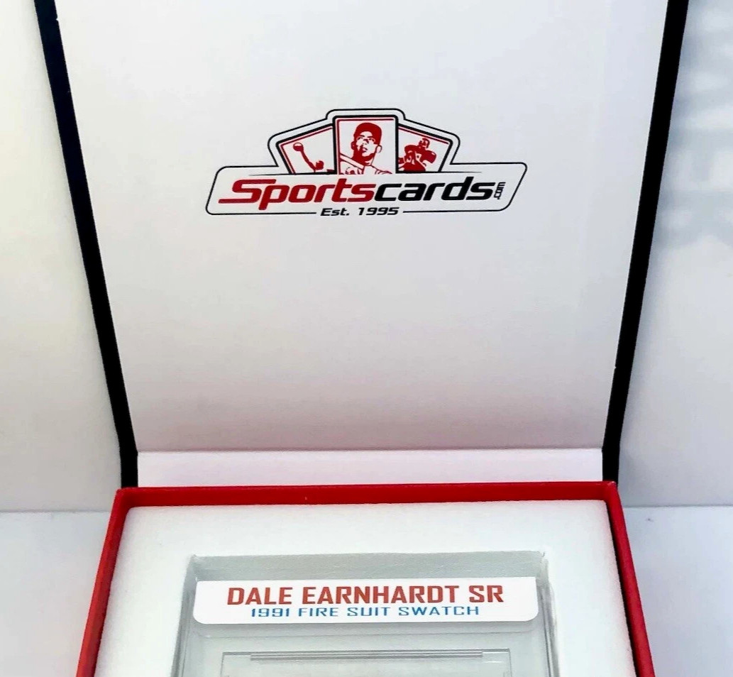 Dale Earnhardt Sr. 1991 Race Worn Firesuit Swatch PSA/DNA Authenticated Nascar view 9
